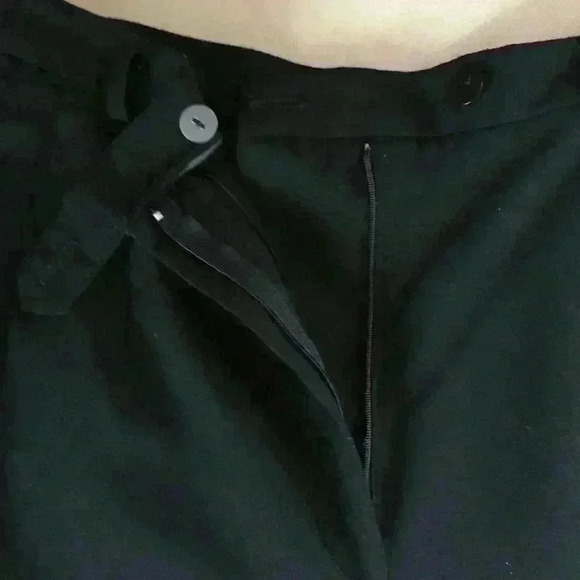 Talbots black dress pants. 100% wool - Picture 3 of 7